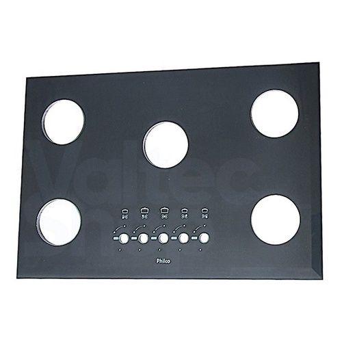 Tampa Tampo Vidro Fogão Cooktop Philco Cook Chef 5 Bocas