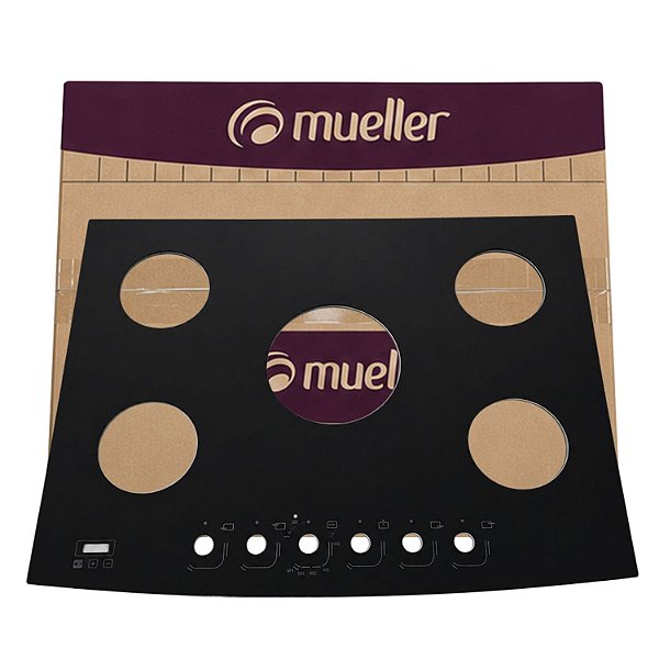Vidro fogão mueller maggiore 5 b