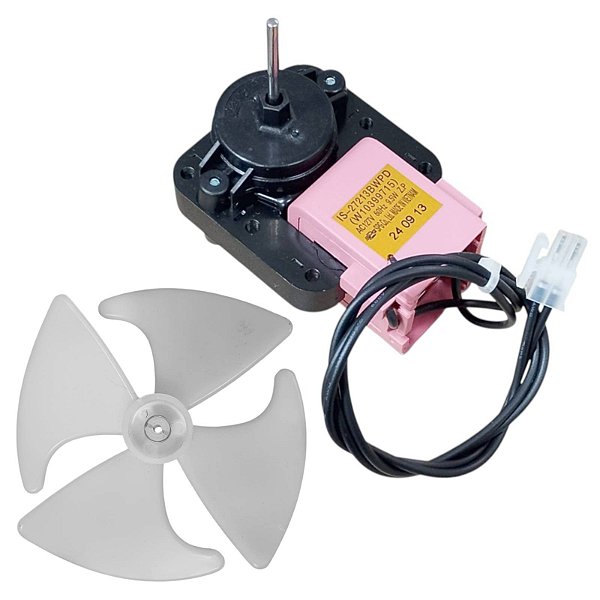 Motor + hélice ventilador geladeira brastemp consul | 110v