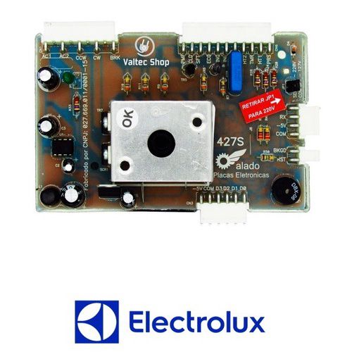 Placa lavadora electrolux ltc15 70200649 110v 220v alado