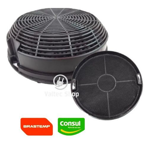2 filtro interno depurador coifa brastemp consul bai60 bai91