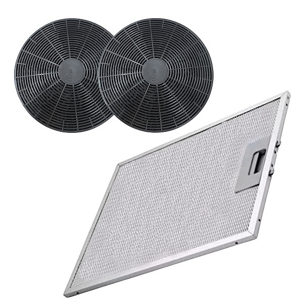 Filtro alumínio + carvão coifa tramontina vetro 90 / 60