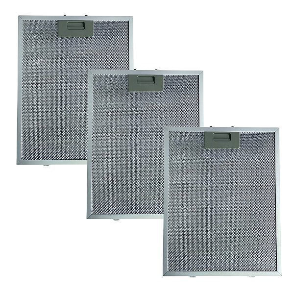 Filtro alumínio coifa fischer tradition line 90cm 17789 3un.