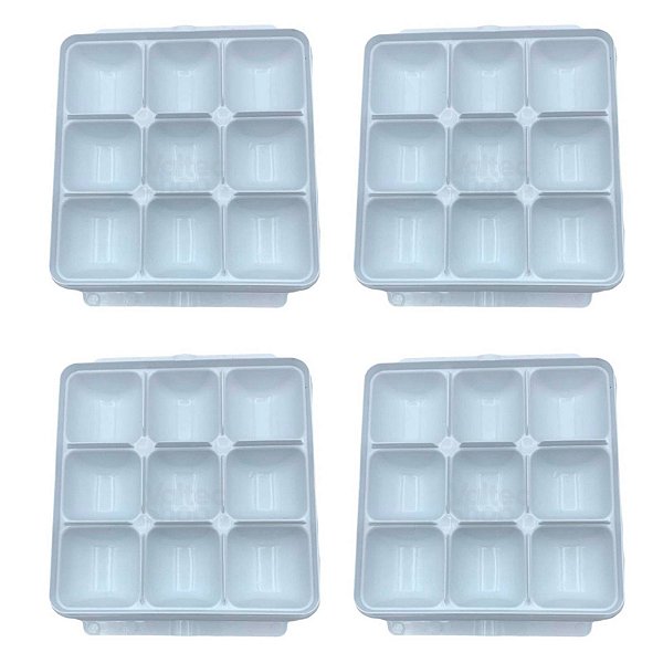 4 forma gelo geladeira brastemp brm35 bra30 brm36 brm41brm39