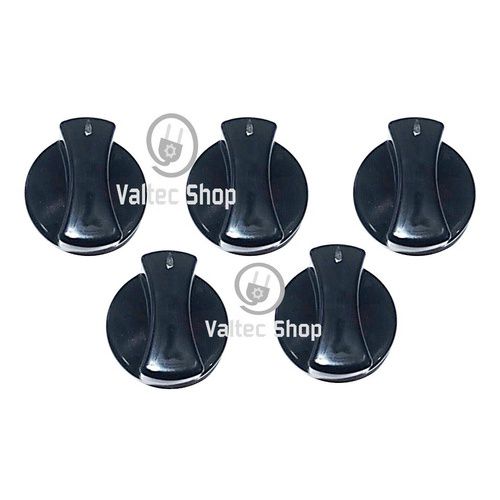 Botão cooktop fogão cadence | horizontal| 5 peças