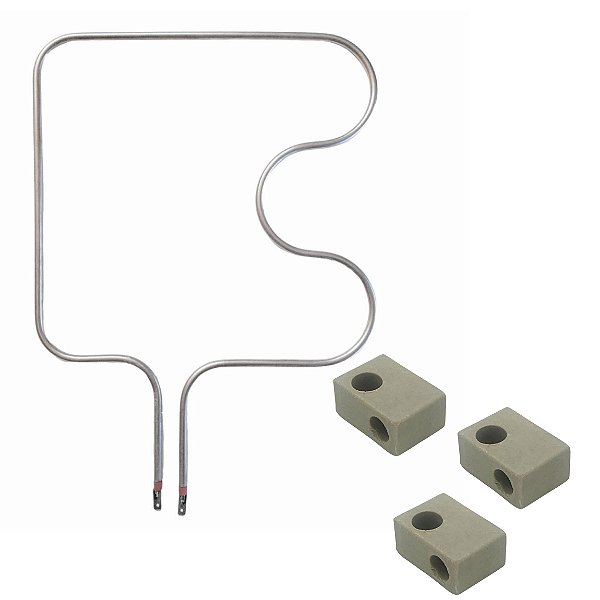 Resistência + porcelana forno fischer cook / gratinato 220v