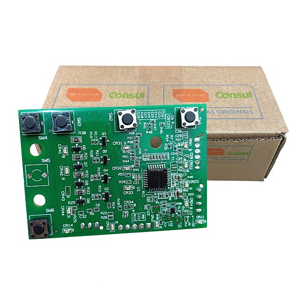 Placa interface lavadora brastemp bwj11a bws11a w10863669