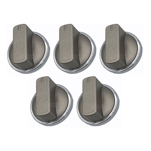 Botão + vedação fogão cooktop fischer decor | 5 peças