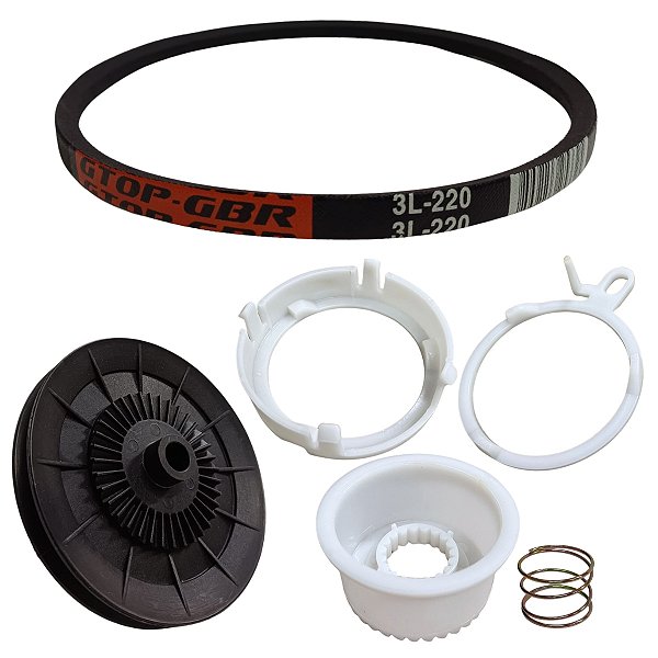 Correia + came + polia brastemp bll22 bwl11 bwl11a bwc10a