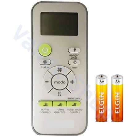 Controle ar condicionado split consul bem estar cbv07 cbu07