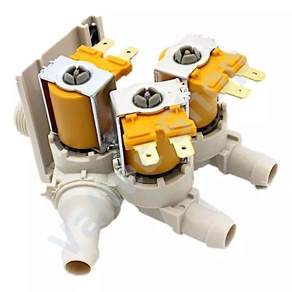 Válvula entrada água 3 vias brastemp bwg11 a 110v w10408280