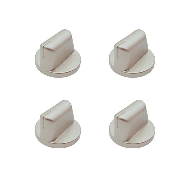 4 Manípulos Botao Fogão Cooktop Britânia 4 B Bronze Original