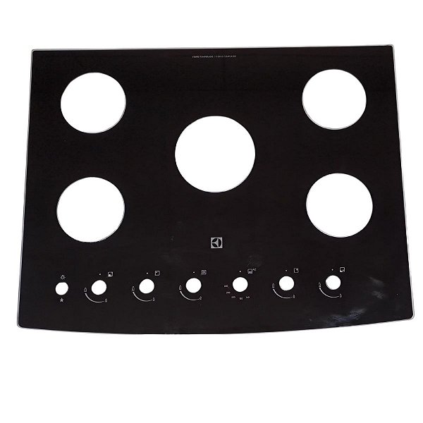 Mesa Vidro Cooktop 5 Bocas Electrolux 76gs Usado Original