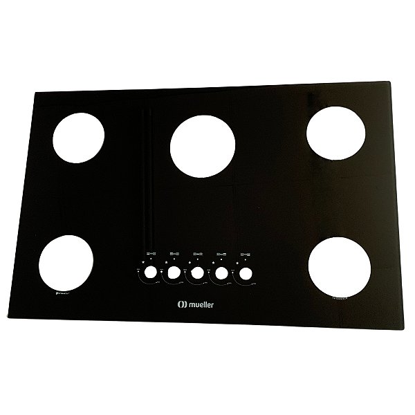 Mesa Tampo Vidro Cooktop Mueller 5 Bocas G5 Novo Original