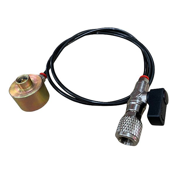 Válvula Base Para Gás Cilindro Descartável Rosca Direita