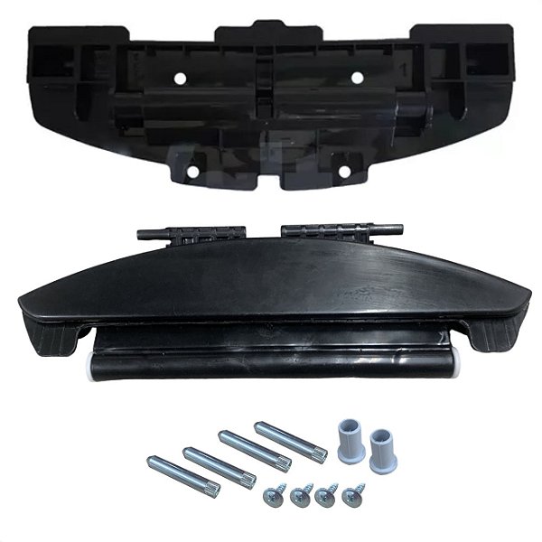 Kit Dobradiça Da Tampa Para Lavadora Brastemp Bwg11 Bwh11