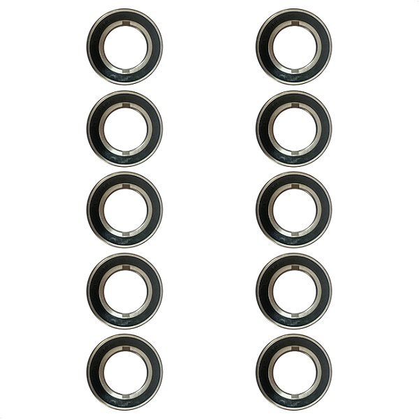 Kit 10 Rolamento Chavetado Electrolux Lm08 Lm06 Lte12 Lte09