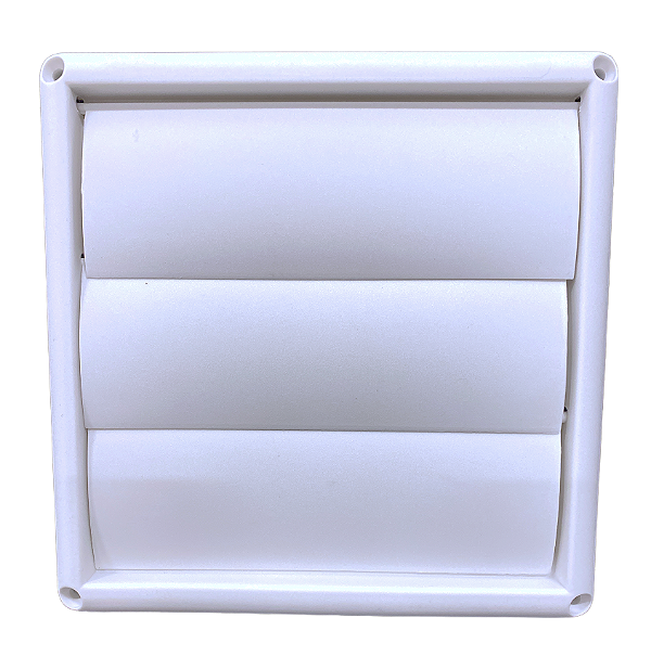 Grade De saída Ar Veneziana Autofechante para duto 125mm