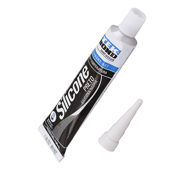 COLA SILICONE ALTA TEMPERATURA PARA VIDRO DE FORNO FOGÃO