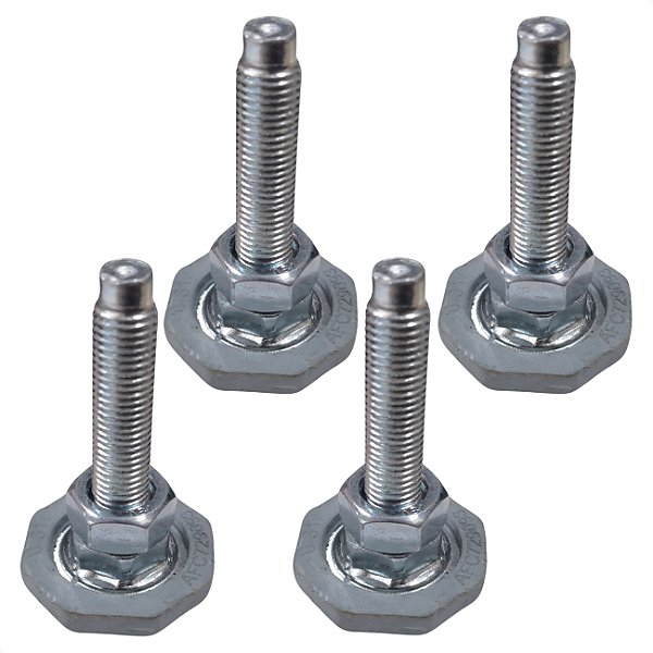 Kit 4 Pé Nivelador Para Lava E Seca wd-c1485ad Wd10wp6