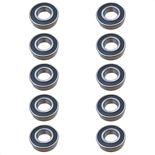 Kit 10 Rolamento Inferior Lavadora Electrolux Lm06 Top8 6205