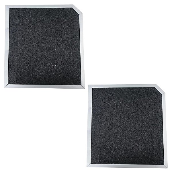 Kit 2 Filtro Carvão Coifa Tramontina Vetro Isla Touch 90 Cm