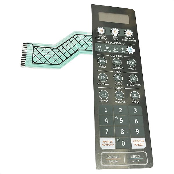 Adesivo Painel Para Microondas Electrolux MT30S Espelhado