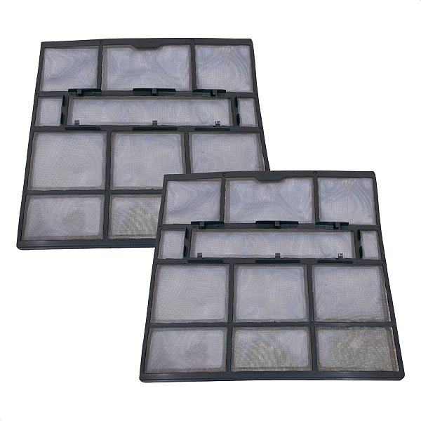 Kit 2 Tela Filtro Ar Condicionado Electrolux Bi09 Ti09 Vi09