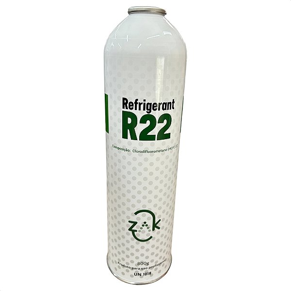 Fluído Refrigerante R22 HFCFC-22 Para Refrigeração 800g