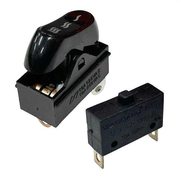Kit Botão Temperatura + Botão Jato Secador Britânia Philco