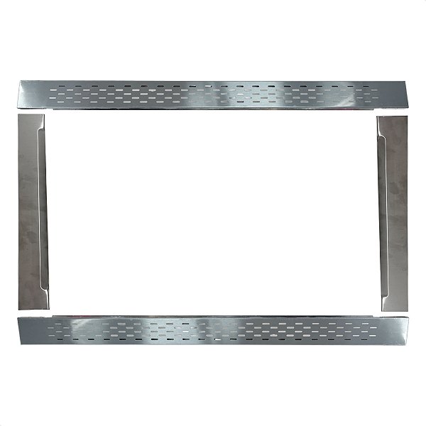 Kit Moldura Completa Forno Mueller Decorato G3 Inox