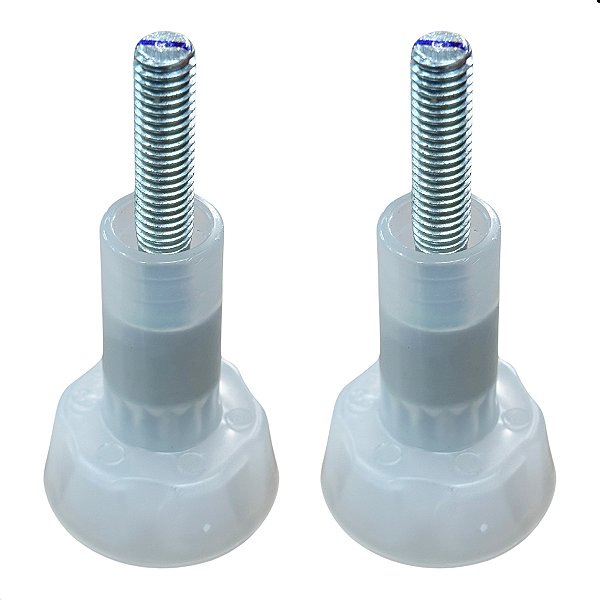 Kit 2 Pé Nivelador Geladeira Freezer Electrolux DF34R TW42S