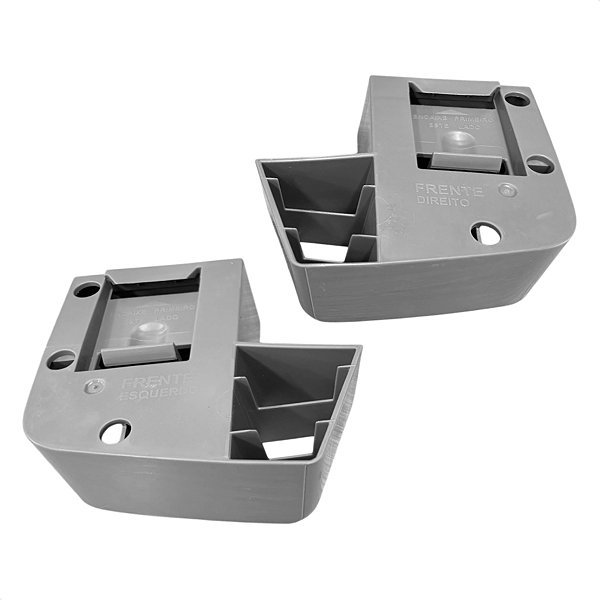 Kit Pé Frontal Esquerdo e Direito Fogão Consul CFS5N CFS5V