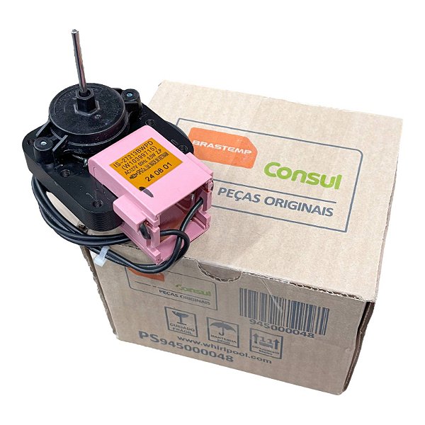 Motor Ventilador Geladeira Brastemp BRW50 BRQ47 BRO80 127V