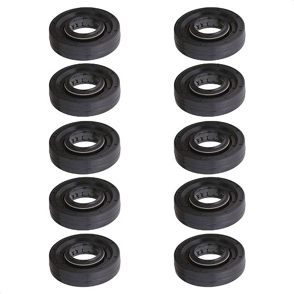 Kit 10 Retentor Do Tanque Lavadora Brastemp Consul Original