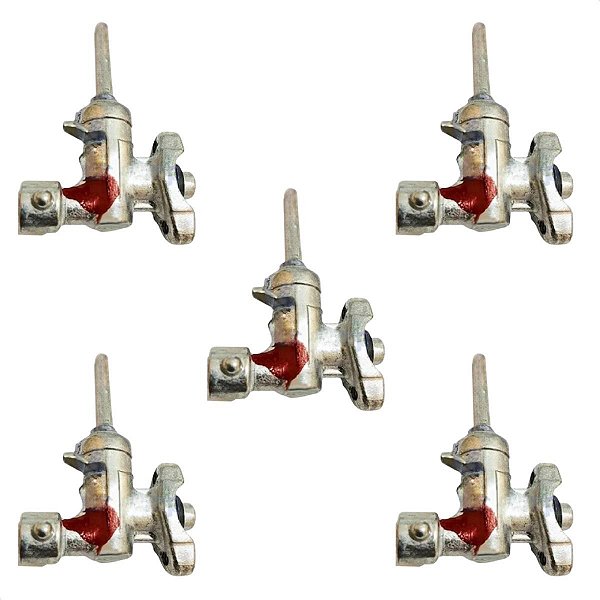 5 Ramal Registro Sem Rosca Fogão Cooktop Fischer Platinium