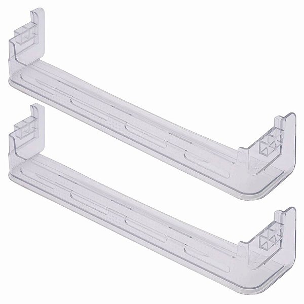 Kit 2 Prateleira da Porta Geladeira Consul CRM44AB CRM44AK