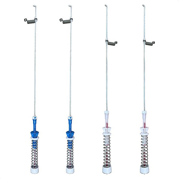 Kit 4 Vareta Suspensão Lavadora Electrolux LAC13 LED15 LES13