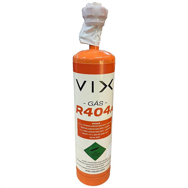 Refil Fluído Refrigerante R404a Para Geladeira Freezer 650g