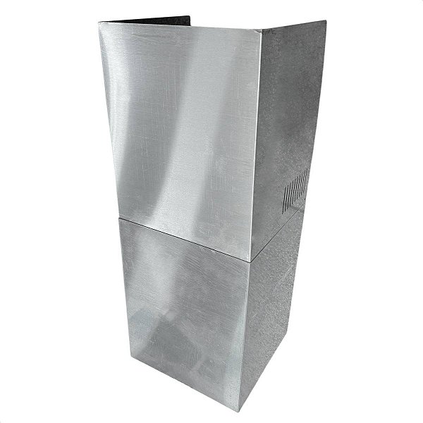 Capa Duto Extensor 3 Lados Para Coifa Inox 29cm x 31cm
