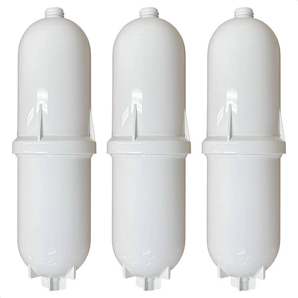 3 Refil Filtro Para Bebedouro Purificador de Água Soft Evest
