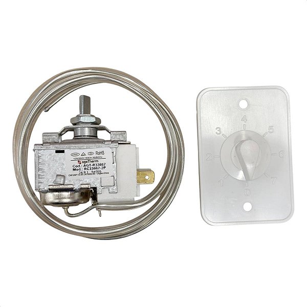 Termostato Para Ar Condicionado Automotivo Universal Duplo