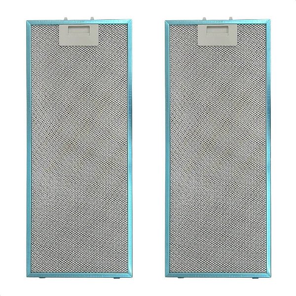 Kit 2 Filtro Alumínio Coifa Electrolux DE6RP DE6RX Original