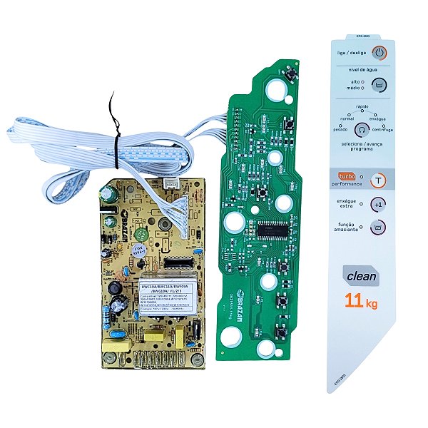 Placa Lavadora Brastemp 11kg bwc11 W10605809 W10605794