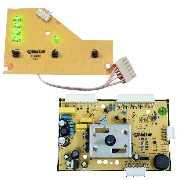 Placa Controle + Interface Para Lavadora Electrolux LTE12