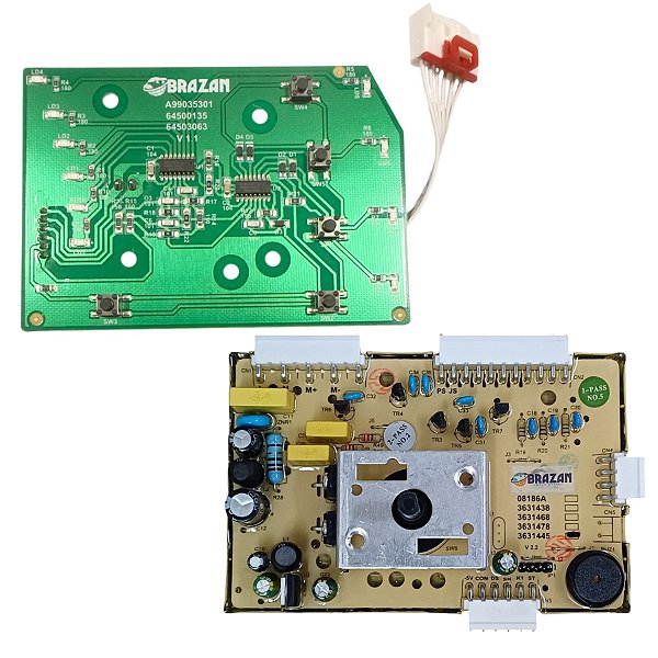 Placa Potência + Interface Para Lavadora Electrolux LT15F