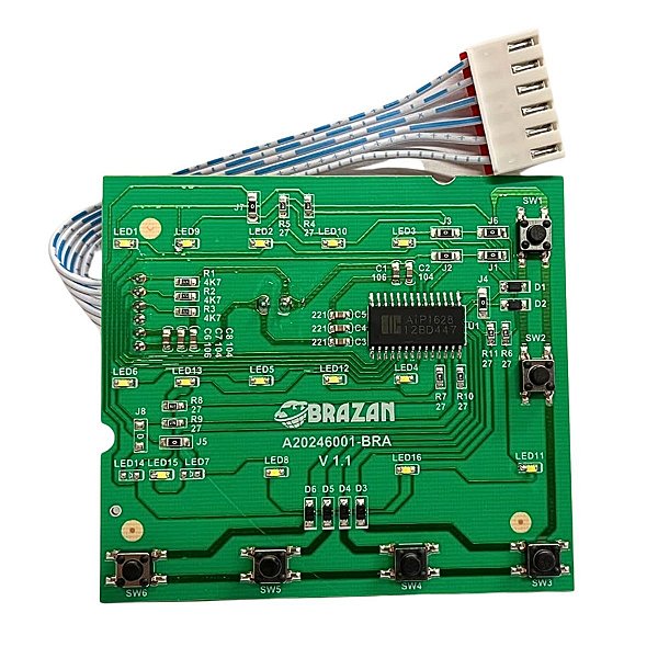 Placa interface Para lavadora electrolux LED13 LED14 LED15