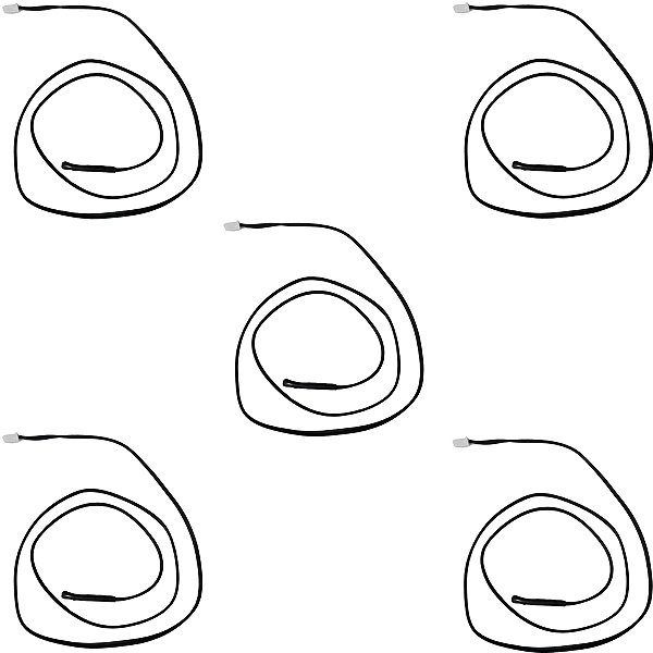 Kit 5 Sensor NTC Para Purificador Bebedouro PA755 Puritronic