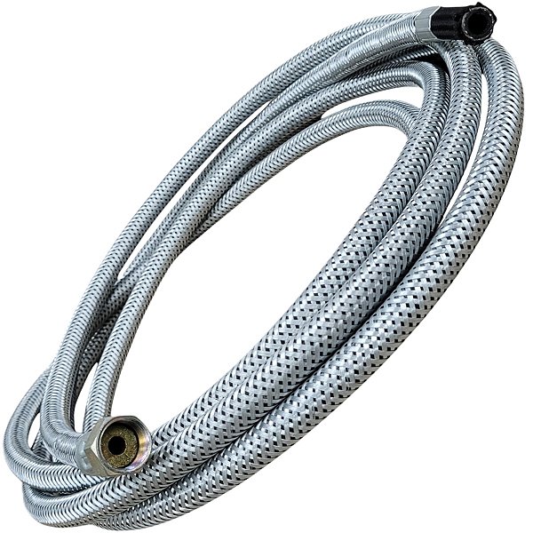 Mangueira Flexível Gás Malha de Aço Fogão Cooktop 5m
