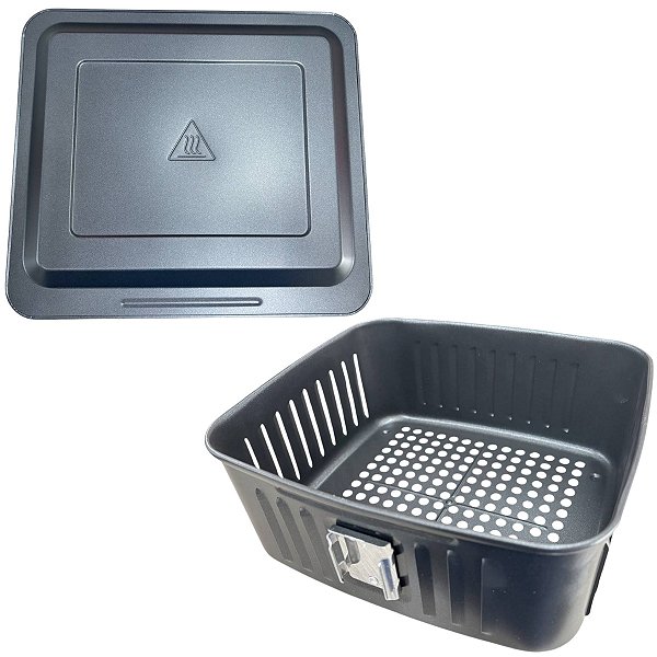Bandeja e Cesto Air Fryer Britânia Philco PFR2200P BFR2100P